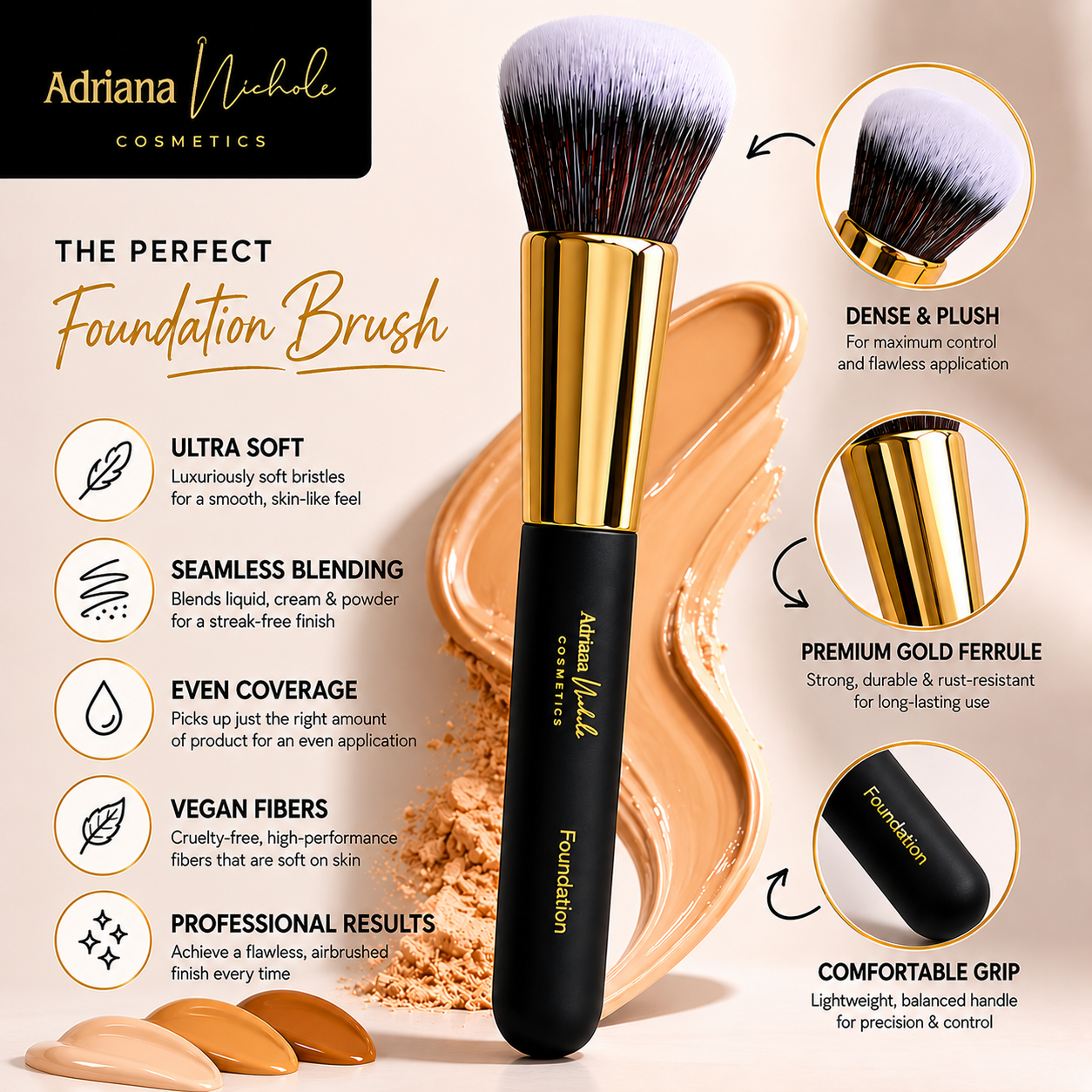 Professional Foundation Brush